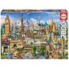 Image de Puzzle de 2000 pièces Educa Simbolos Europa 44x30x8 cm