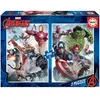 Image de Puzzle de 2 x 500 pièces Marvel 27x37x6 cm