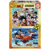 Image de Puzzle de 2 x 100 pièces Educa Dragon Ball 22x31,6x4,6 cm