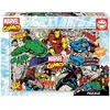 Image de Puzzle de 1000 pièces Educa Marvel Comics 27x37x5 cm