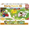 Image de Puzzle de 26 pièces ferme d'histoire Educa 29x33x5 cm