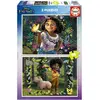 Image de Puzzle de 2 x 48 pièces Disney Encanto 21,5x31,5x4,5 cm