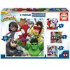 Image de Puzzle de 12-16-20-25 pièces progressifs Educa Spidey 23x30x5 cm