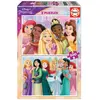 Image de Puzzle de 2 x 100 pièces Educa Disney Princess 21x31x5 cm