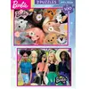 Image de Lot de 2 puzzles avec 100 pièces Educa Barbie 21x31x5 cm