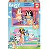 Image de Lot de 50 puzzles double en bois Educa 23,2x33,7x29,1 cm