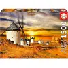 Image de Puzzle de 1500 pièces Moulins á vent Consuegra Educa 23,8x32,3x44,9 cm
