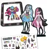 Image de livre pour enfant de coloriage avec autocollants Educa Borras Monster High Fashion Designer TU