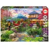 Image de Puzzle de 1500 pièces Educa Borras Japanese Garden 85x60 cm