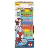 Image de Cube d'activité + dominos en bois Woomax Spiderman Marvel (x52) 26x11x8 cm
