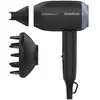 Image de Sèche-cheveux de Voyage Pliable Taurus Studio Glow 1500 1400W 3 Températures 2 Vitesses Léger Noir