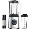 Image de Batidora de vaso Taurus Prior Advance+ 2 L 1800 W Acero inoxidable 6 cuchillas Smoothie Autolimpieza Picahielos