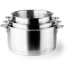 Image de Casserole avec poignée Lacor (x3) 16/18/20 cm