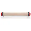 Image de Rouleau à pâtisserie avec anneaux Lacor Hêtre 34 cm