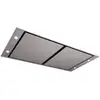Image de Teka DHT 1285 INOX Intégré au plafond Noir, Acier inoxydable 807 m³/h A