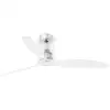Image de Ventilateur de Plafond Faro Mini Tube 32W 6 Vitesses Transparent Télécommande DC Inverse