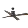 Image de Ventilateur de plafond Faro Winche avec télécommande 31 W Marron