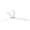 Image de Ventilateur de plafond Faro Mini Tube avec télécommande 32W Blanc mat/transparent