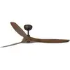 Image de Faro Morea Ventilateur de Plafond avec Commande 38W Marron