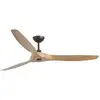 Image de Faro Morea Ventilateur de Plafond avec Commande 38W Marron Clair