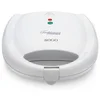 Image de Sandwichera SOGO SAN-SS-1880 Blanc 800W Revêtement Antiadhésif Sécurité