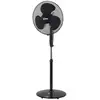 Image de EDM 169891 Ventilateur sur pied 45W Noir