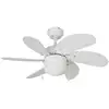 Image de Ventilateur de plafond EDM Aral avec lumière 50W