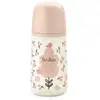 Image de Biberon Suavinex Birdies 270 ml Tétine SX Pro M Débit Moyen Rose