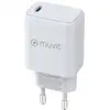 Image de Chargeur mural Muvit For Change USB-C PD 25W blanc