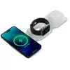 Image de Chargeur sans fil pliable Ksix 3en1 Charge rapide 15W Blanc