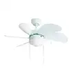 Image de Fm Heating VT-90B Ventilateur de Plafond avec Lumière 50W 80cm Blanc