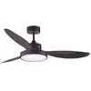 Image de Ventilateur Bel Air Home Tulum Shakespear 25W LED 120 cm Marron Télécommande