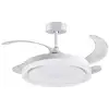 Image de Ventilateur de plafond Bel Air Kigali LED 72W 108cm télécommande blanc