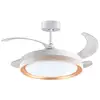 Image de Ventilateur de plafond Bel Air Kigali 72W LED 108cm Blanc Or Télécommande