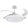 Image de Ventilateur de plafond Bel Air Home Kigali Mini LED 48W 91cm 4 pales rétractables