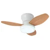 Image de Bel Air Tauros Ventilateur de Plafond avec Télécommande 48W 70cm Blanc/Bois