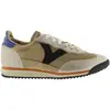 Image de Baskets en nylon métallisé et cuir fendu femme Victoria Saturno 36