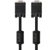 Image de Nanocable Cable SVGA con Ferrita HPDB15 Macho/Macho 6m Negro