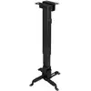Image de Support de projecteur de plafond inclinable universel noir TooQ