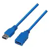 Image de Nanocable Cable USB 3.0 Alargador Macho/Hembra 2m Azul
