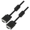 Image de Nanocable Cable VGA con Ferrita HDB15 Macho/Macho 1m Negro