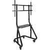 Image de TooQ FS20200M-B Support de Sol TV avec Roulettes 60"-105" Vesa 1000x600 Max 100Kg