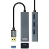 Image de Nanocable 10.16.4402 hub & concentrateur USB 3.2 Gen 1 (3.1 Gen 1) Type-A Gris