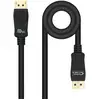 Image de Câble Nanocable DisplayPort 1.4 Mâle/Mâle Noir 1 m