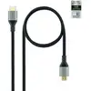 Image de Câble HDMI 2.1 Nanocable 2m Noir Ultra High Speed
