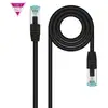 Image de - Câble réseau Ethernet Cherry original Cat.7 Lszh Sftp Pimf Awg26 noir 2 M