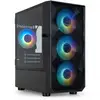 Image de Seizure Caja Minitorre Gaming TQGCC901-B Mini Tower Acero Negro Multi RGB