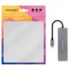 Image de Nanocable 10.16.4409 hub & concentrateur USB 3.2 Gen 1 (3.1 Gen 1) Type-C 5 Mbit/s Gris