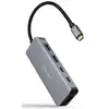 Image de Station d'accueil Nanocable 6 en 1 USB-C vers HDMI/USB 3.2/USB-C PD