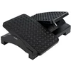 Image de Repose-pieds TooQ TQFR0604-B réglable hauteur et inclinaison, noir